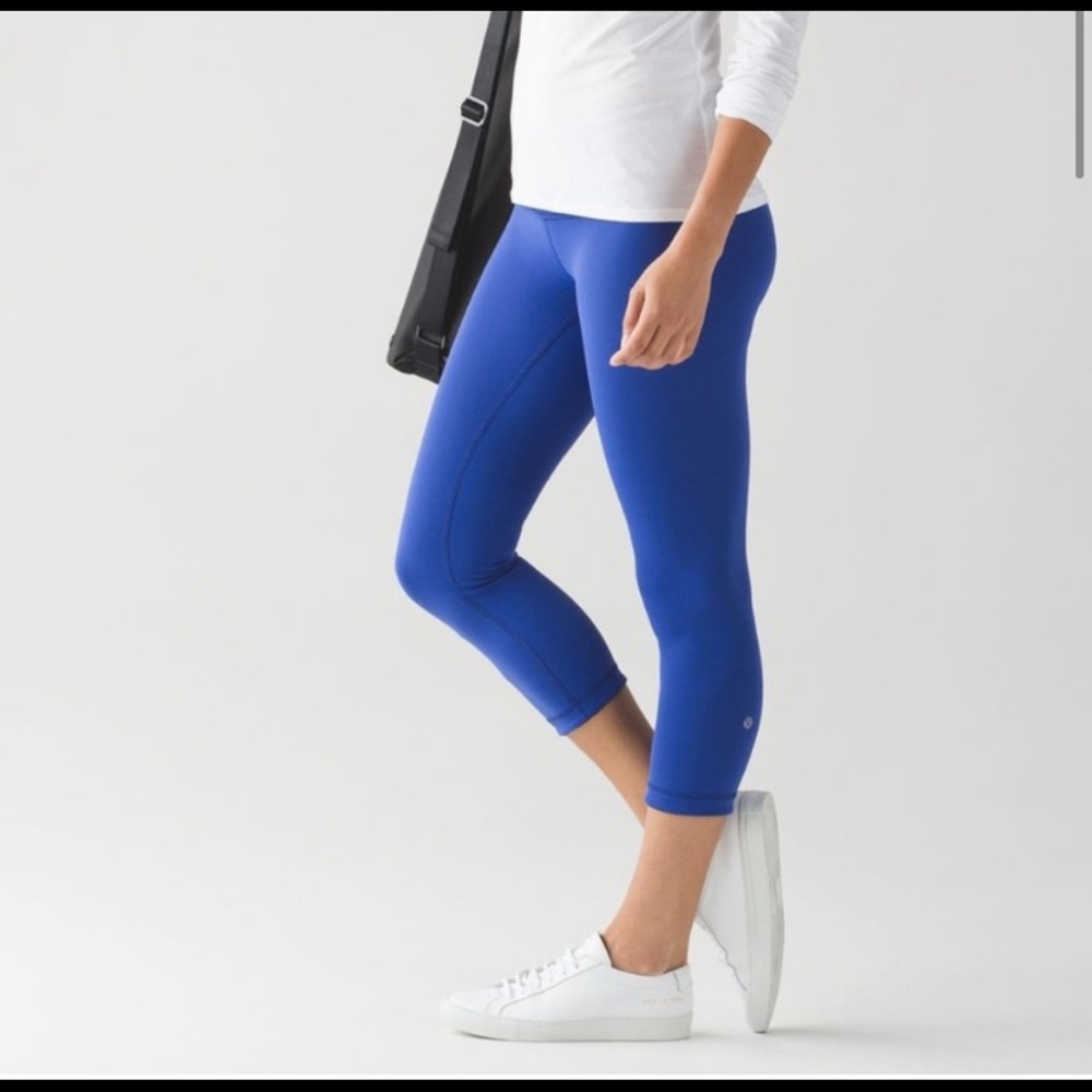 Lululemon wunder under reversible crop leggings 4